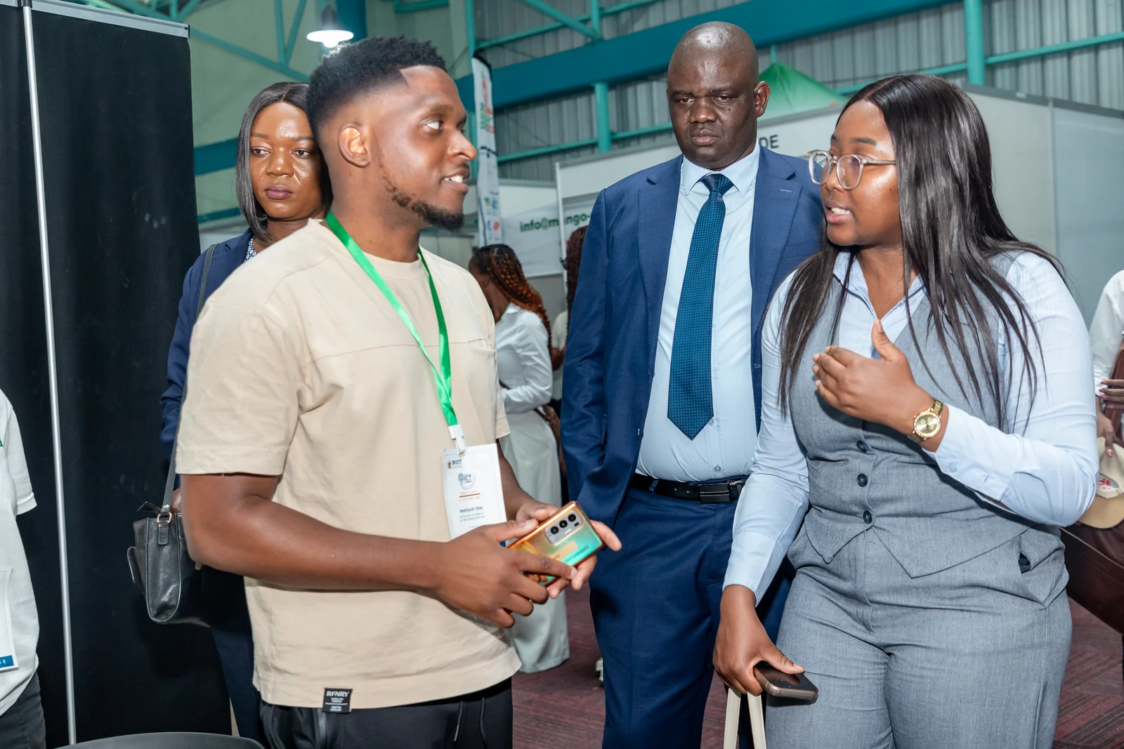 07 / Taking questions from the Minister