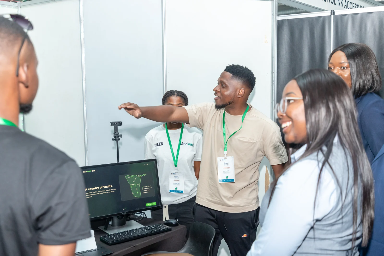04 / Walking the Minister through the Vault network